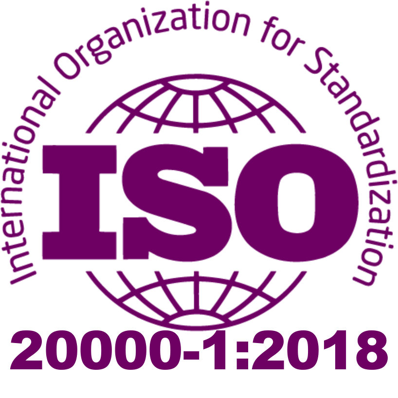 ISO 20000-1:2018 Certificate